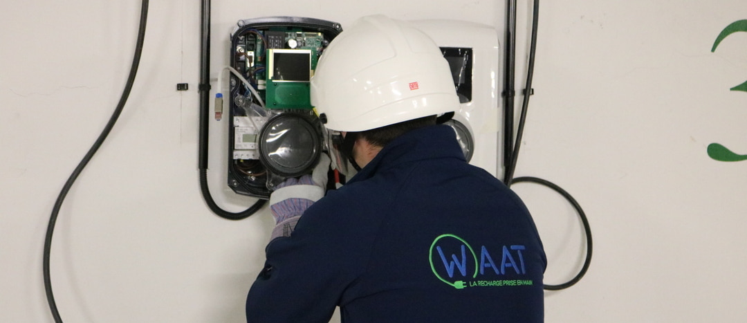 Maintenance borne de recharge