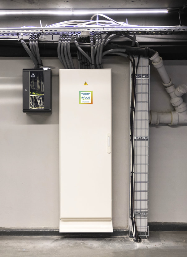 Infrastructure de bornes de recharge WAAT